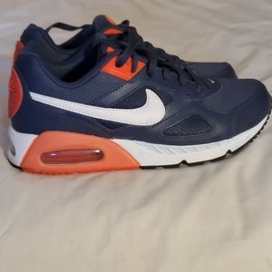 Women's Nike Air Max-Navy/Orange/White 8.5